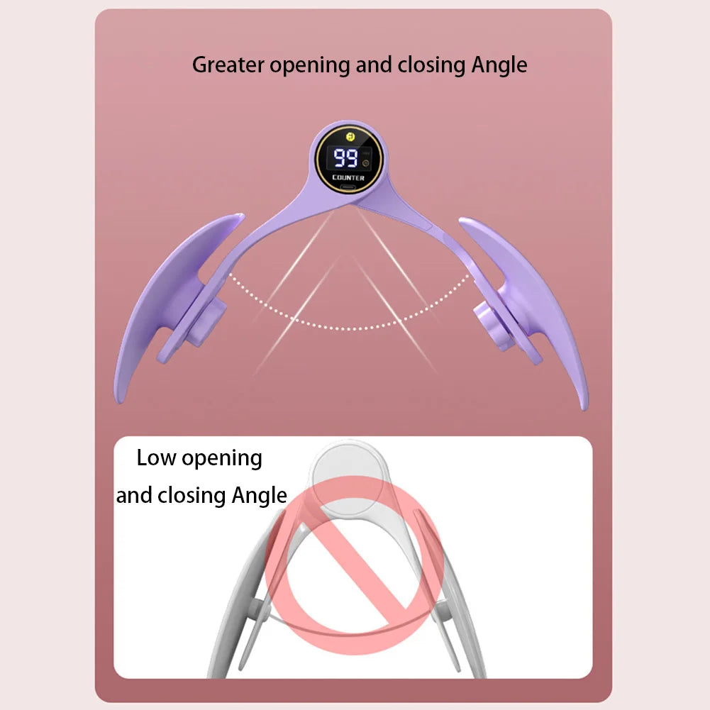 Pelvic Floor Muscle Trainer Pelvic Floor Exerciser Non Slip Pelvic Floor Strengthener Postpartum Repair Leg Clamp for Gym Yoga
