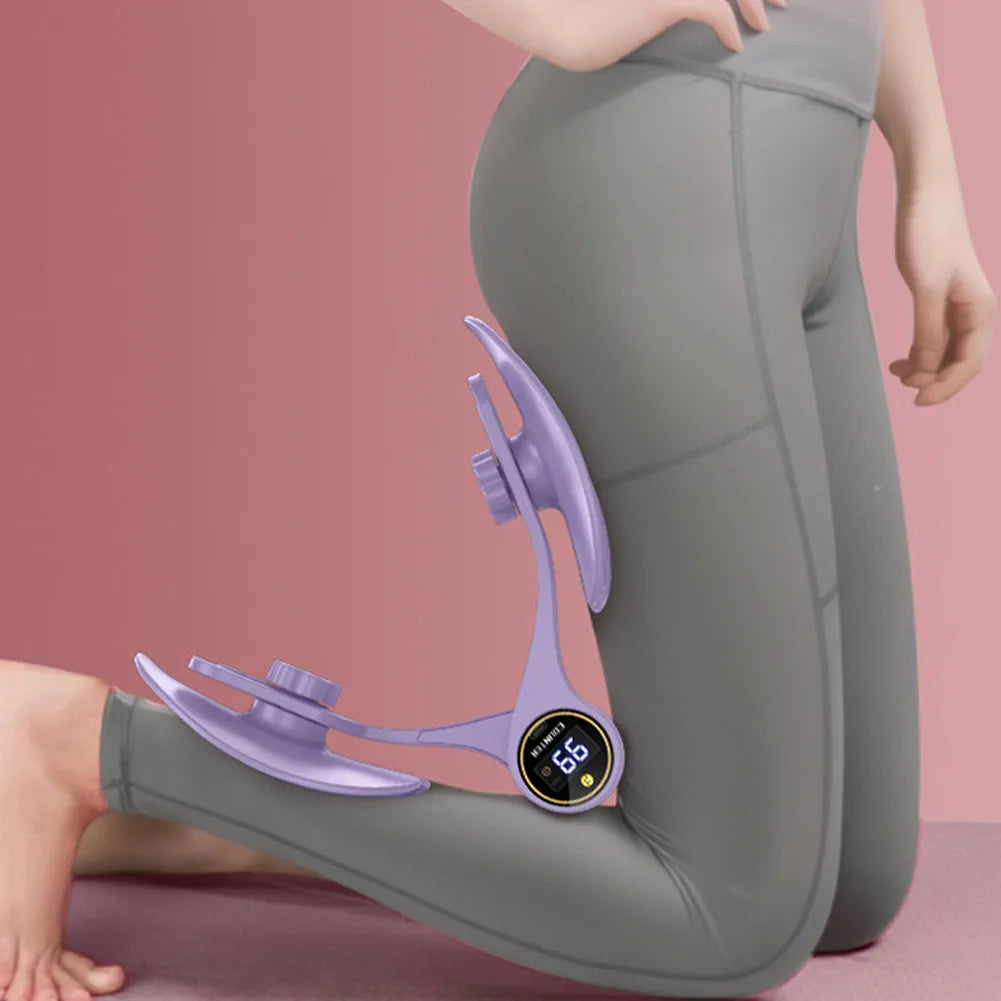 Pelvic Floor Muscle Trainer Pelvic Floor Exerciser Non Slip Pelvic Floor Strengthener Postpartum Repair Leg Clamp for Gym Yoga