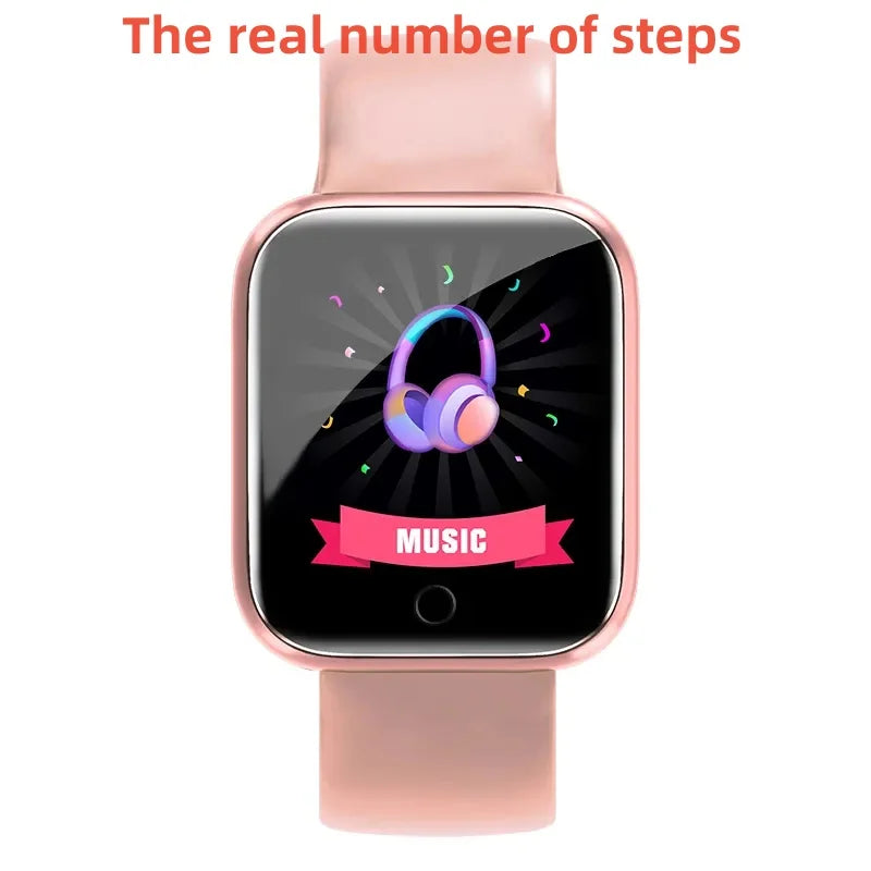 Y68 Stylish Smart Sports Watch - Real Step Counter & Fitness Tracker for Android & iOS