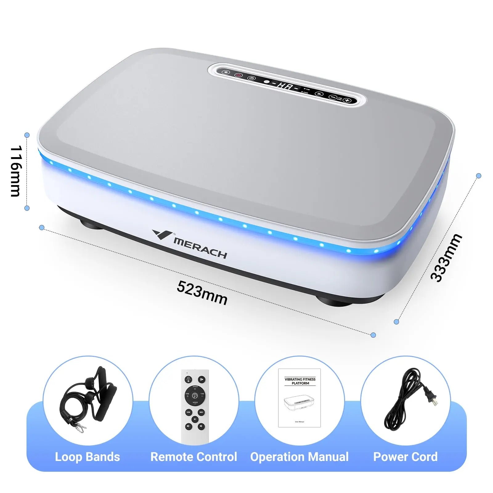 Whole Body Vibration Exercise Platform for Enhanced Workout and Lymphatic Drainage
