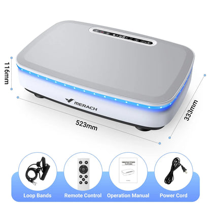 Whole Body Vibration Exercise Platform for Enhanced Workout and Lymphatic Drainage