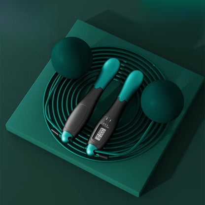 Smart Cordless Weighted Jump Rope: Enhance Your Cardio and Fat Loss Regimen with Versatile Fitness Equipment
