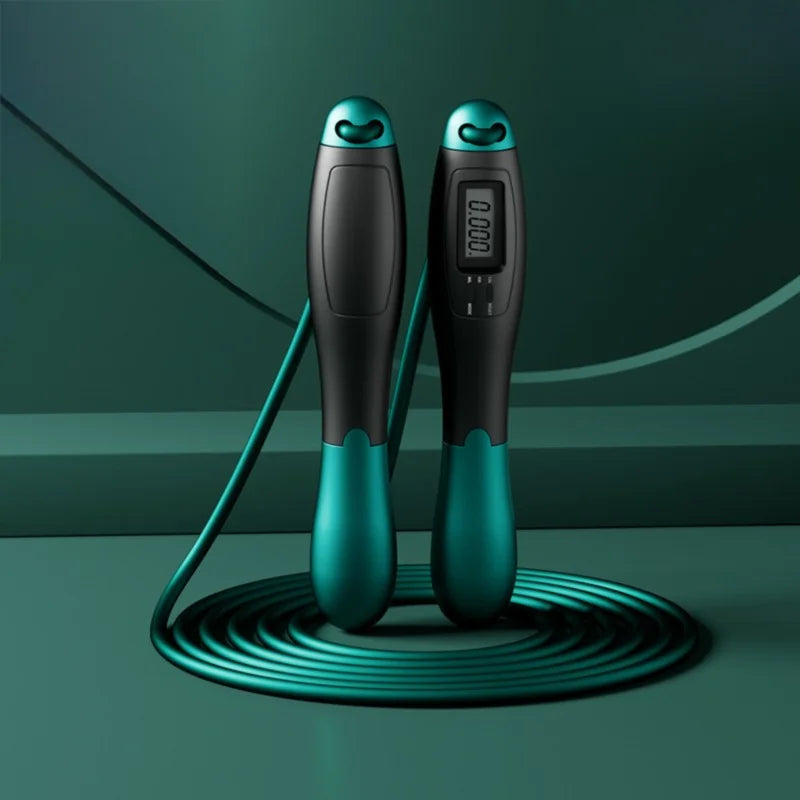 Smart Cordless Weighted Jump Rope: Enhance Your Cardio and Fat Loss Regimen with Versatile Fitness Equipment