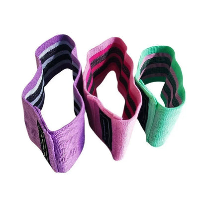 Premium 8cm Thick Resistance Bands for Glute and Thigh Training - Elastic Workout Equipment for Squats, Stretching, and Yoga