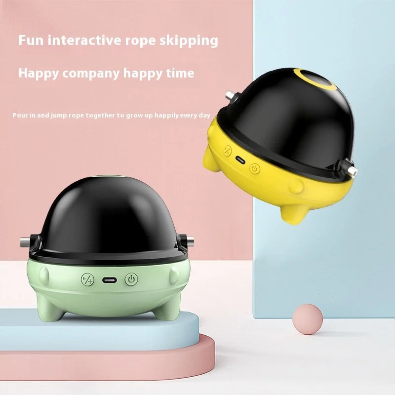 Smart Automatic Electric Skipping Machine - The Innovative Multi-Person Fitness Solution with Intelligent Rope Adjuster and Counting Features