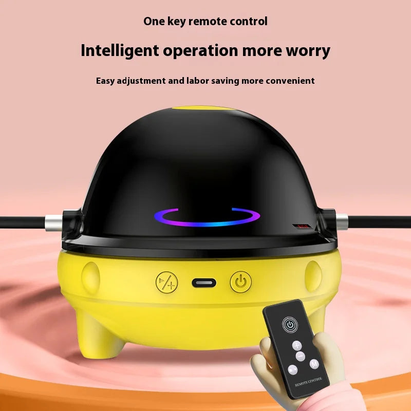 Smart Automatic Electric Skipping Machine - The Innovative Multi-Person Fitness Solution with Intelligent Rope Adjuster and Counting Features