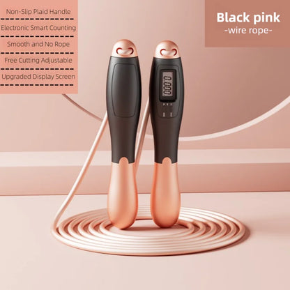Smart Cordless Weighted Jump Rope: Enhance Your Cardio and Fat Loss Regimen with Versatile Fitness Equipment